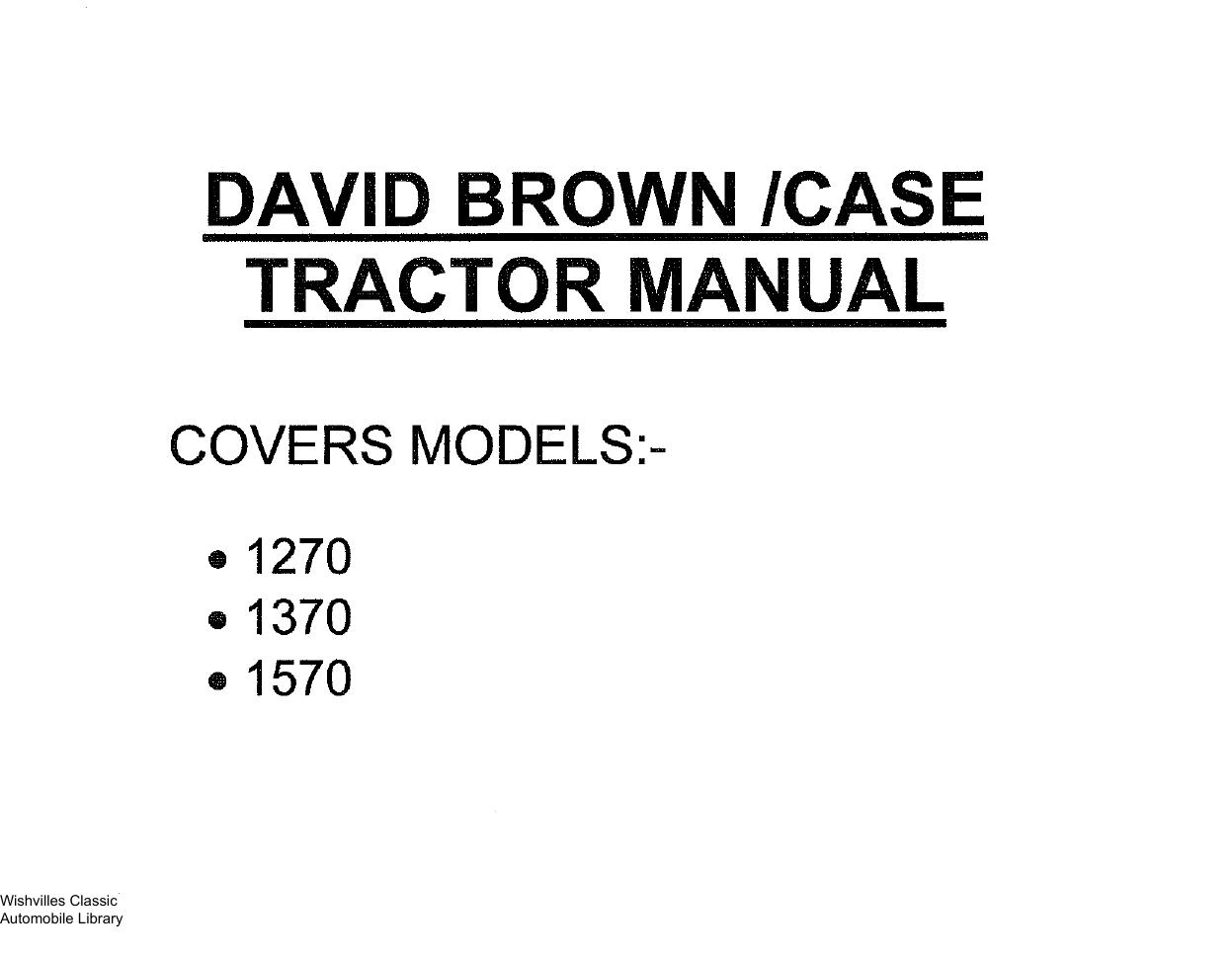 dbrown1270 1370 1570 indles shop manual